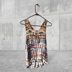 Multicolor Sleeveless Women's  tank top